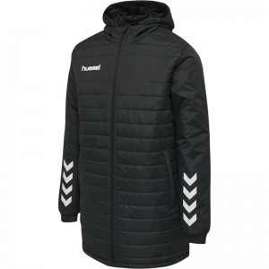 Hummel Promo Bench Jackor Barn Svarta | 116052-546