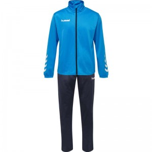 Hummel Promo Poly Suit Byxor Herr Blå | 791523-779
