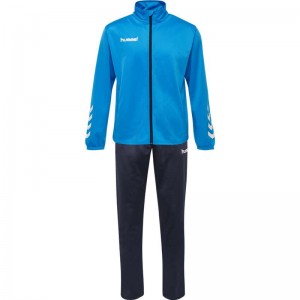 Hummel Promo Poly Suit Sportkläder Barn Blå | 715841-857