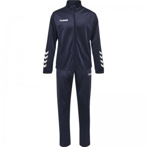Hummel Promo Poly Suit Sportkläder Barn Marinblå | 580401-528