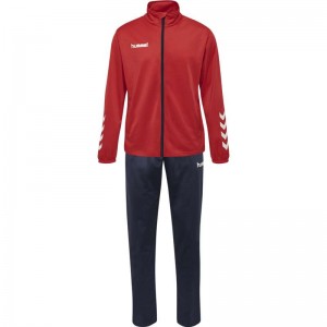 Hummel Promo Poly Suit Sportkläder Barn Röda | 910904-388