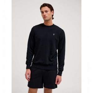 Hummel Pulse Sweat Crewneck Tröjor Herr Svarta | 784169-305