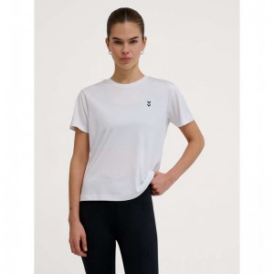 Hummel Pulse Training W S/S T-shirt Dam Vita | 056625-394