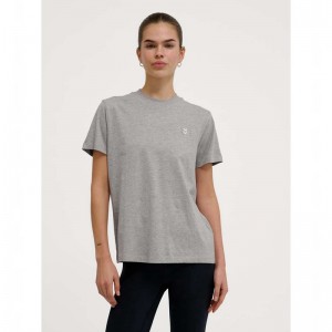 Hummel Pulse W T-shirt Dam Grå | 273912-041