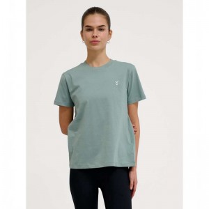 Hummel Pulse W T-shirt Dam Grå | 655410-089
