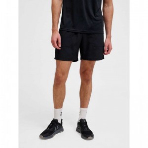 Hummel Pulse Workout Shorts Herr Svarta | 163727-976