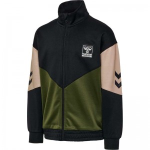 Hummel Rane Zip Jackor Barn Olivgröna | 320293-256