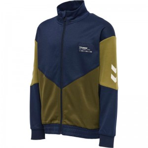 Hummel Rane Zip Jackor Barn Olivgröna | 468234-105