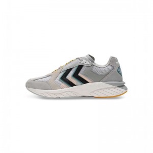 Hummel Reach Lx 6000 Knit Sneakers Herr Grå | 694166-758