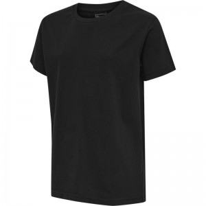 Hummel Red Basic S/S T-shirt Barn Svarta | 785160-433