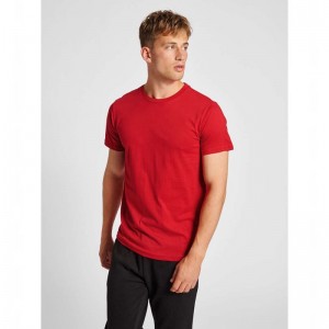 Hummel Red Basic S/S T-shirt Herr Röda | 720649-231