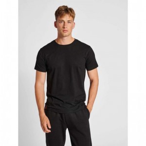 Hummel Red Basic S/S T-shirt Herr Svarta | 770044-075