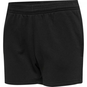 Hummel Red Basic Sweat Shorts Barn Svarta | 614902-120