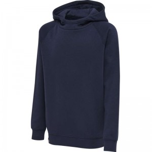 Hummel Red Classic Hoodie Barn Marinblå | 799910-604