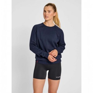 Hummel Red Classic Hoodie Dam Marinblå | 290462-019