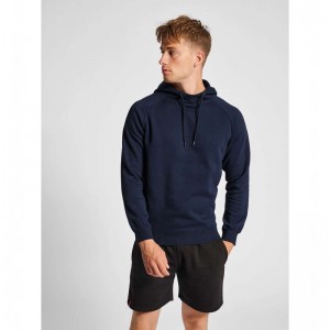 Hummel Red Classic Hoodie Herr Marinblå | 791047-258