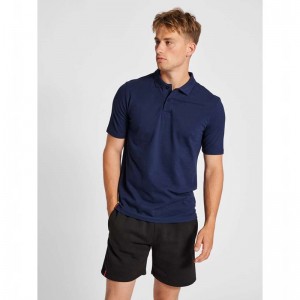 Hummel Red Classic Piketröja Herr Marinblå | 852575-844