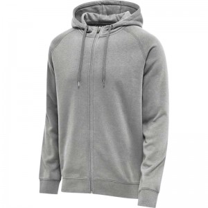 Hummel Red Classic Zip Hoodie Herr Grå | 926825-042