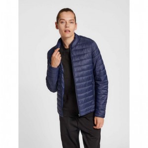 Hummel Red Quilted Träningsbyxor Dam Marinblå | 676561-401