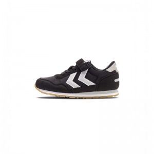 Hummel Reflex Jr Sneakers Barn Svarta | 680299-871