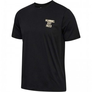 Hummel Regular Graphic S/S T-shirt Herr Svarta | 245132-771