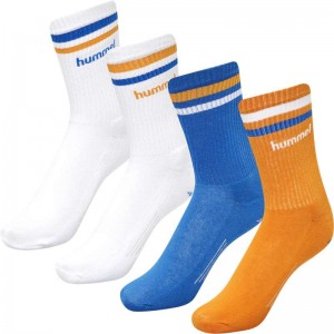 Hummel Retro 4-packs Mix Strumpor Herr Vita | 992799-619