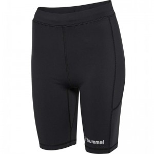 Hummel Run Short Strumpbyxor Dam Svarta | 175028-721