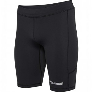 Hummel Run Tight T-shirt Herr Svarta | 464012-651