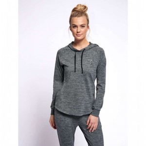 Hummel Selby Hoodie Dam Grå | 542509-432