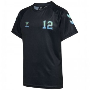 Hummel Shimmer S/S T-shirt Barn Svarta | 530213-505