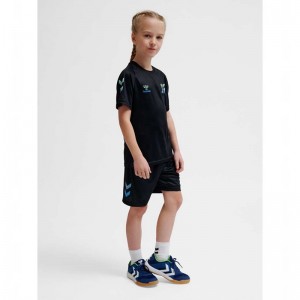Hummel Shimmer T-shirt Barn Svarta | 485389-321