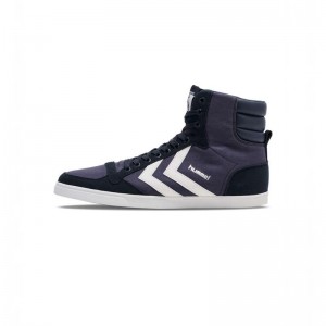 Hummel Slimmer Stadil High Piketröja Dam Marinblå | 917558-741