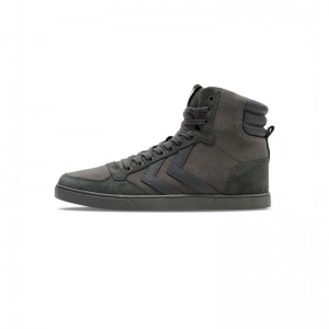 Hummel Slimmer Stadil Tonal High Sneakers Herr Grå | 212342-099