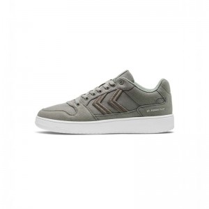 Hummel St. Power Play Canvas Sneakers Herr Grå | 149893-271