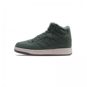 Hummel St. Power Play Mid Tex Sneakers Herr Gröna | 215712-835