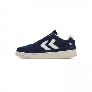 Hummel St. Power Play Suede Sneakers Herr Marinblå | 815214-139