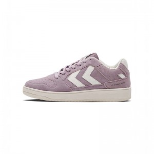 Hummel St. Power Play Suede Sneakers Herr Lila | 027247-700