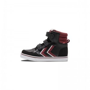Hummel Stadil Pro Jr Sneakers Barn Svarta | 230326-391