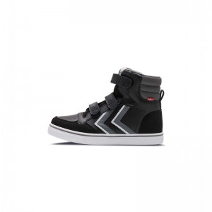 Hummel Stadil Pro Jr Sneakers Barn Svarta | 381298-875