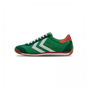 Hummel Stadion Nylon Sneakers Dam Gröna | 797998-588