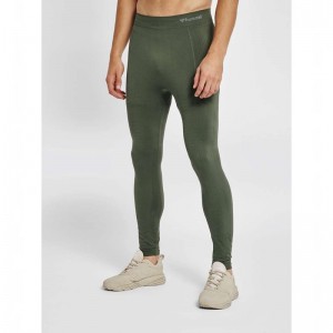Hummel Stroke Seamless T-shirt Herr Gröna | 174643-617