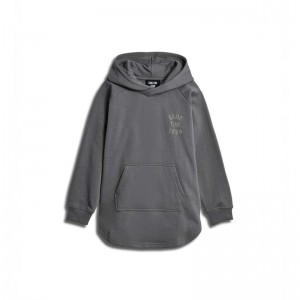 Hummel Stsmonterey Hoodie Barn Grå | 898369-990