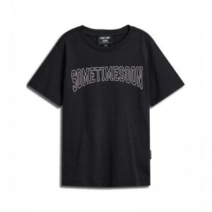 Hummel Stsocean S/S T-shirt Barn Svarta | 775394-143