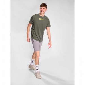 Hummel Te Flex Mesh Shorts Herr Grå | 586713-538