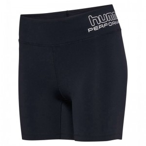Hummel Te Fundamental Mw Tight Shorts Dam Svarta | 216703-867