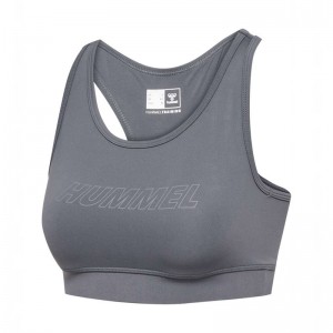 Hummel Te Fundamental Sport BH Dam Grå | 844538-619
