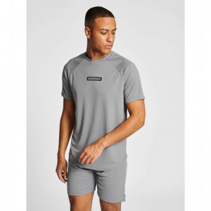 Hummel Te Topaz T-shirt Herr Grå | 955415-937