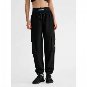 Hummel Tech Fleece Loose Cargo Byxor Herr Svarta | 641272-500