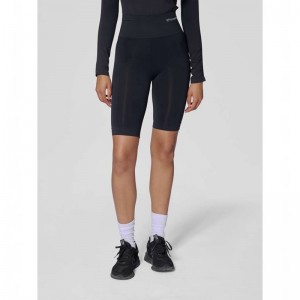 Hummel Tif Seamless Cyling Shorts Dam Svarta | 846960-784