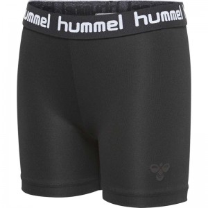 Hummel Tona Tight Shorts Barn Svarta | 530571-402